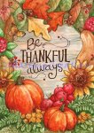 Be Thankful (image for) Be Thankful